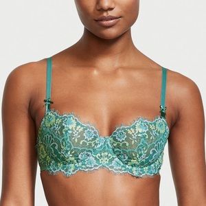 Wicked unlined Crossdye Lace Balconette Bra